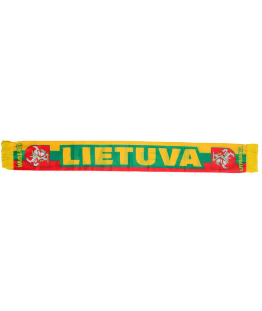 Sirgalių šalikas su Lietuvos trispalve ir Vyčiu